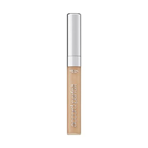 L'Oréal Paris - Soin Correcteur Fluide Accord Parfait - Tous Types de Peaux - Teinte : Beige (4.N) - 6,8 ml