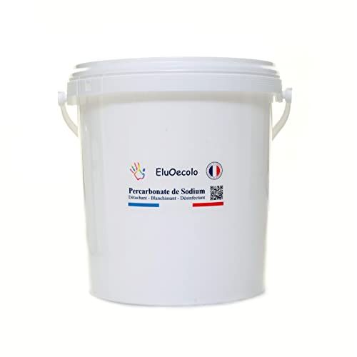 Made in France - Percarbonate de Soude 6kg EluOecolo - Oxygène Actif <12% - Détachant & blanchissant - Doseur à l'intérieur - Conditionné dans un CAT