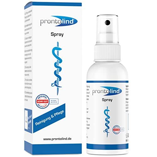 Prontolind Spray 75ml - Pour le nettoyage et l'entretien des piercings, tunnels, plugs et modifications corporelles - Recommandé par les plus grands studios de piercing!