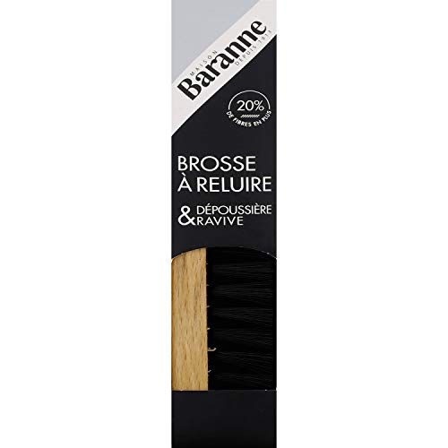 Baranne - Brosse à Reluire Chaussure - Cuir - Dépoussière & ravive