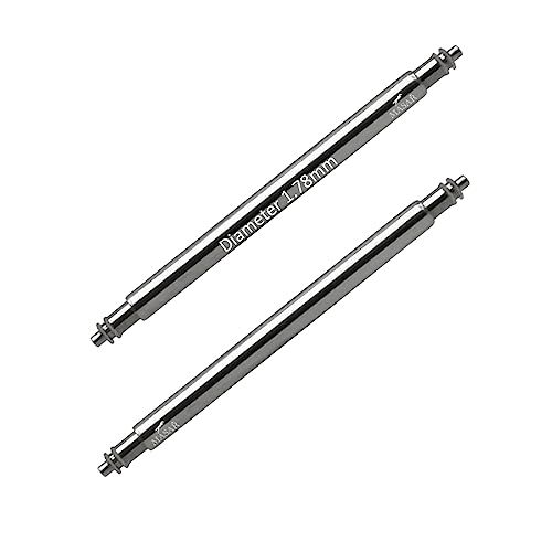 masar 22mm SLX178 – Barre à Ressort pour Bracelet de Montre – Diamètre 1,78mm – Goupille-Axe-Anse-Pompe-Barrette-Tige-Piston, connectée, Spring Bar – Acier Inoxydable 316L – 2 pcs