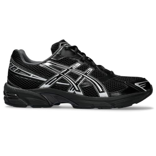 ASICS Baskets Gel-1130 pour homme, Noir/argent pur., 39.5 EU