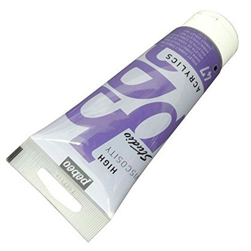 Pébéo 837047 Studio Acrylique Tube Violet Cobalt Foncé Imitation 100 ml