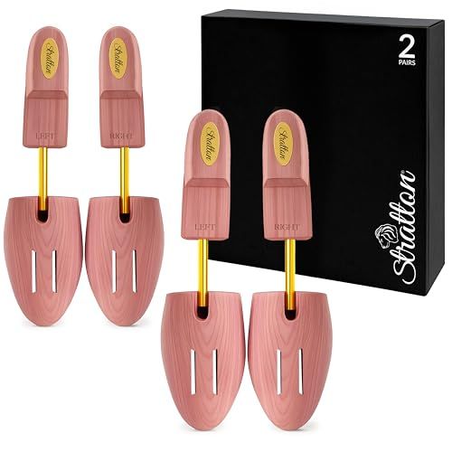 Stratton CEDRE SHOE TREE 2-PACK (pour 2 paires de chaussures) Large / 10.05 à 11.05 2 paires, Full Toe