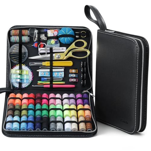 Kit de Couture Professionnel 249 Pièces - Pour Adultes Débutants et Voyage - Réparation d'Urgence
