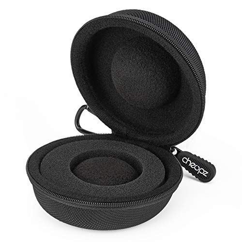 Cheopz Boîte de Rangement de Voyage pour Montres-Bracelets et Montres Intelligentes jusqu'à 50mm, Noir