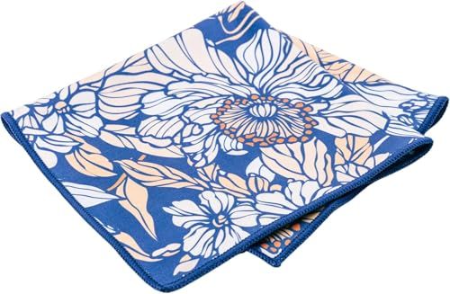 Lens-Aid Chiffon Microfibre Design Haut de Gamme : 30 x 30 cm et Non Pelucheux avec Motif | Qualité opticien pour Lunettes, écran, Appareil Photo, Objectif, vitres de Voiture, téléphone Portable,