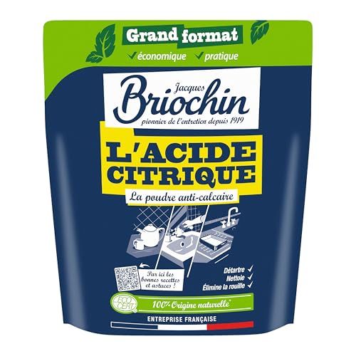 JACQUES BRIOCHIN - Acide Citrique en Poudre- 900g