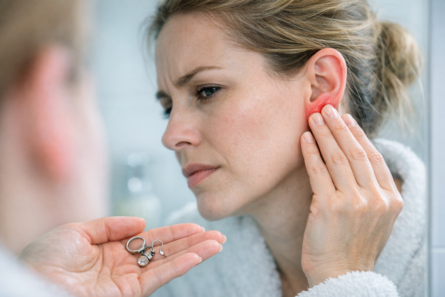 Allergie aux boucles d’oreilles : causes, solutions et prévention