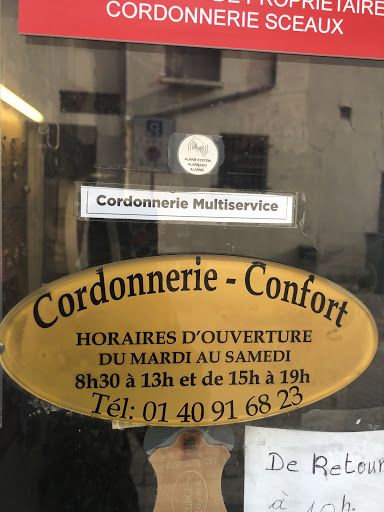 Cordonnerie Confort | Sceaux - 92330