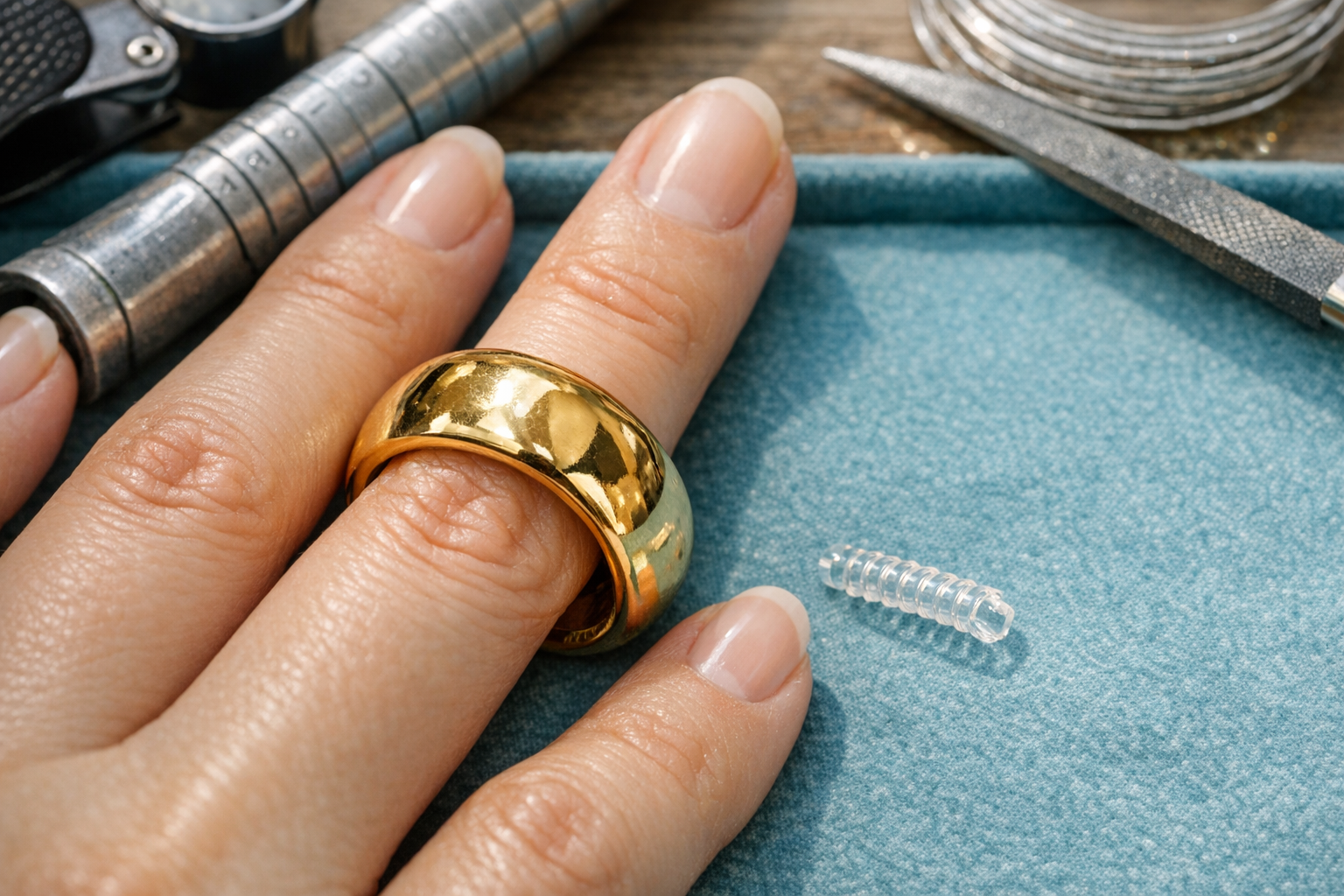 Bague trop grande : que faire pour la resserrer sans l’abîmer ?