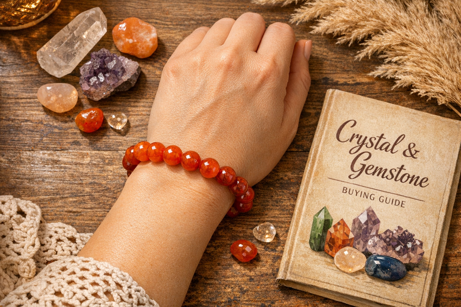 Bracelet Cornaline, significations, symboles et guide d’achat.