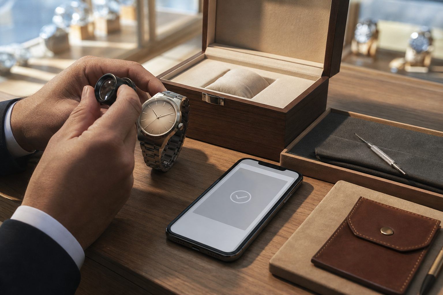 Acheter une montre suisse&nbsp;: les vérifications utiles sur le site officiel et en boutique