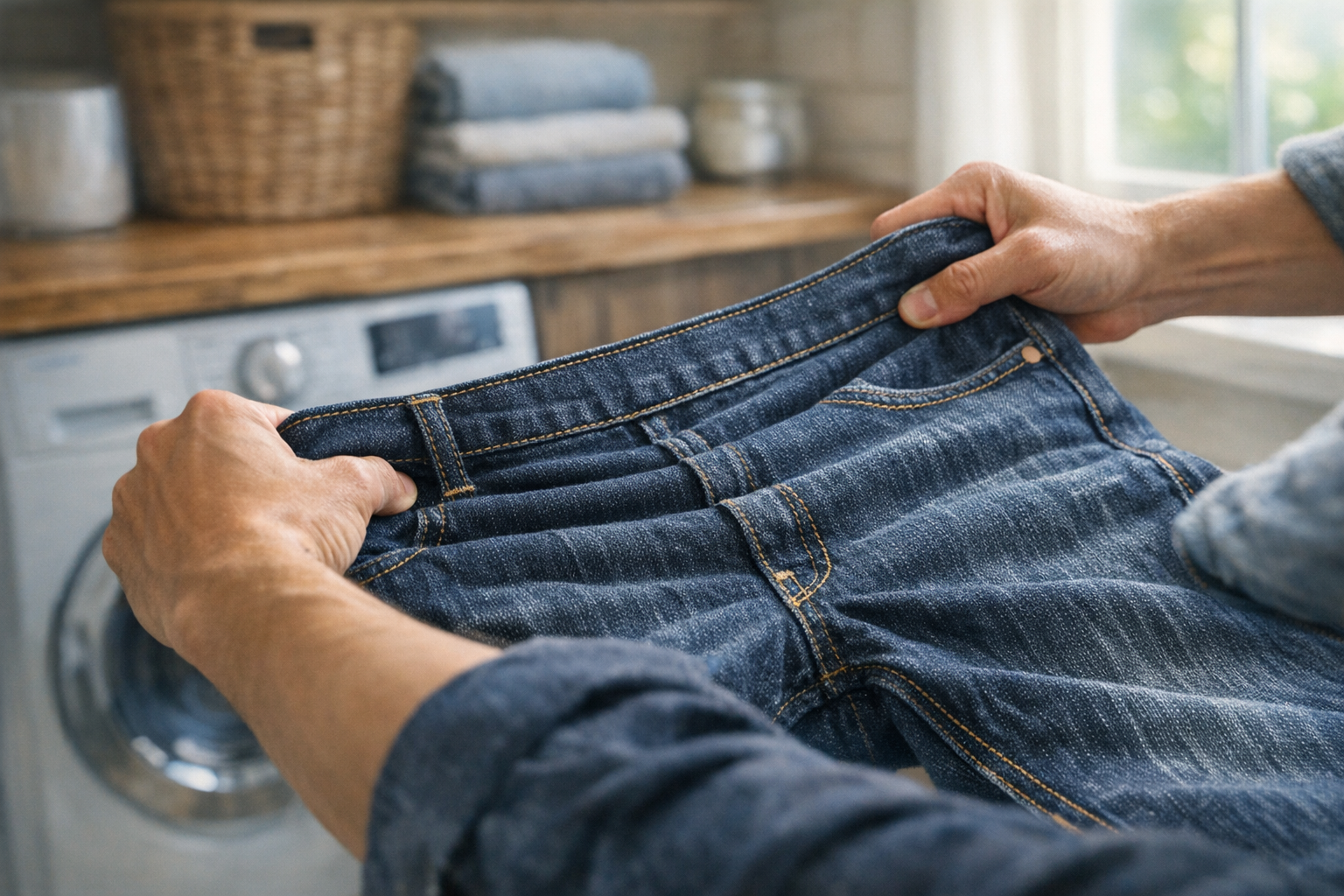 Comment assouplir un jean trop raide ?