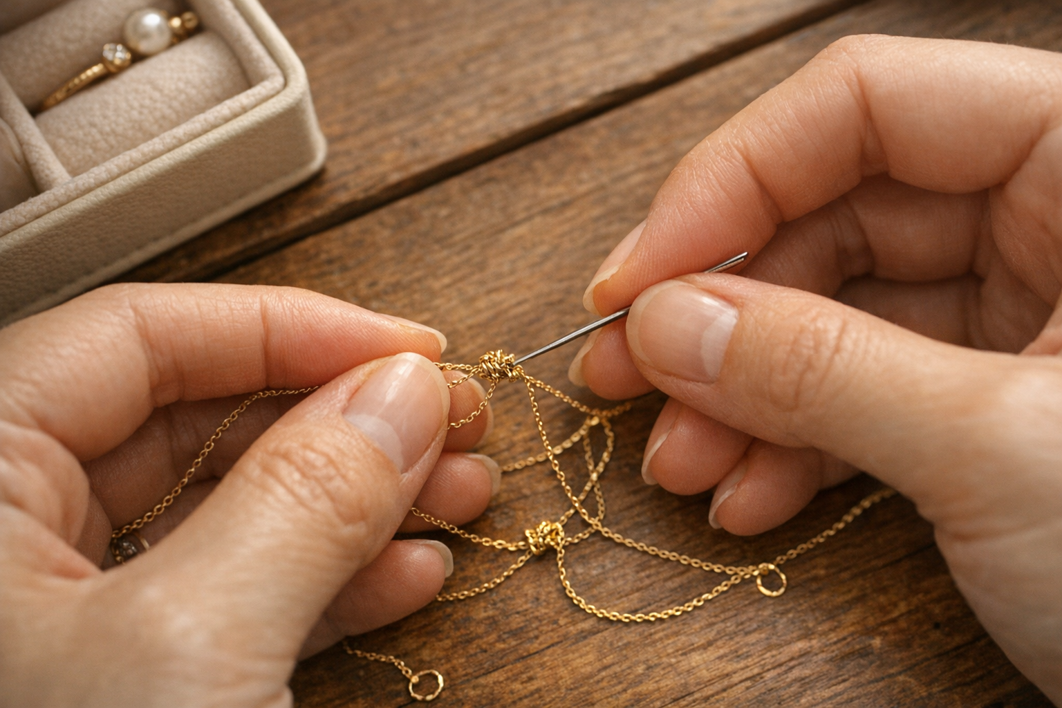 Comment démêler facilement un collier emmêlé : astuces efficaces sans l’abîmer