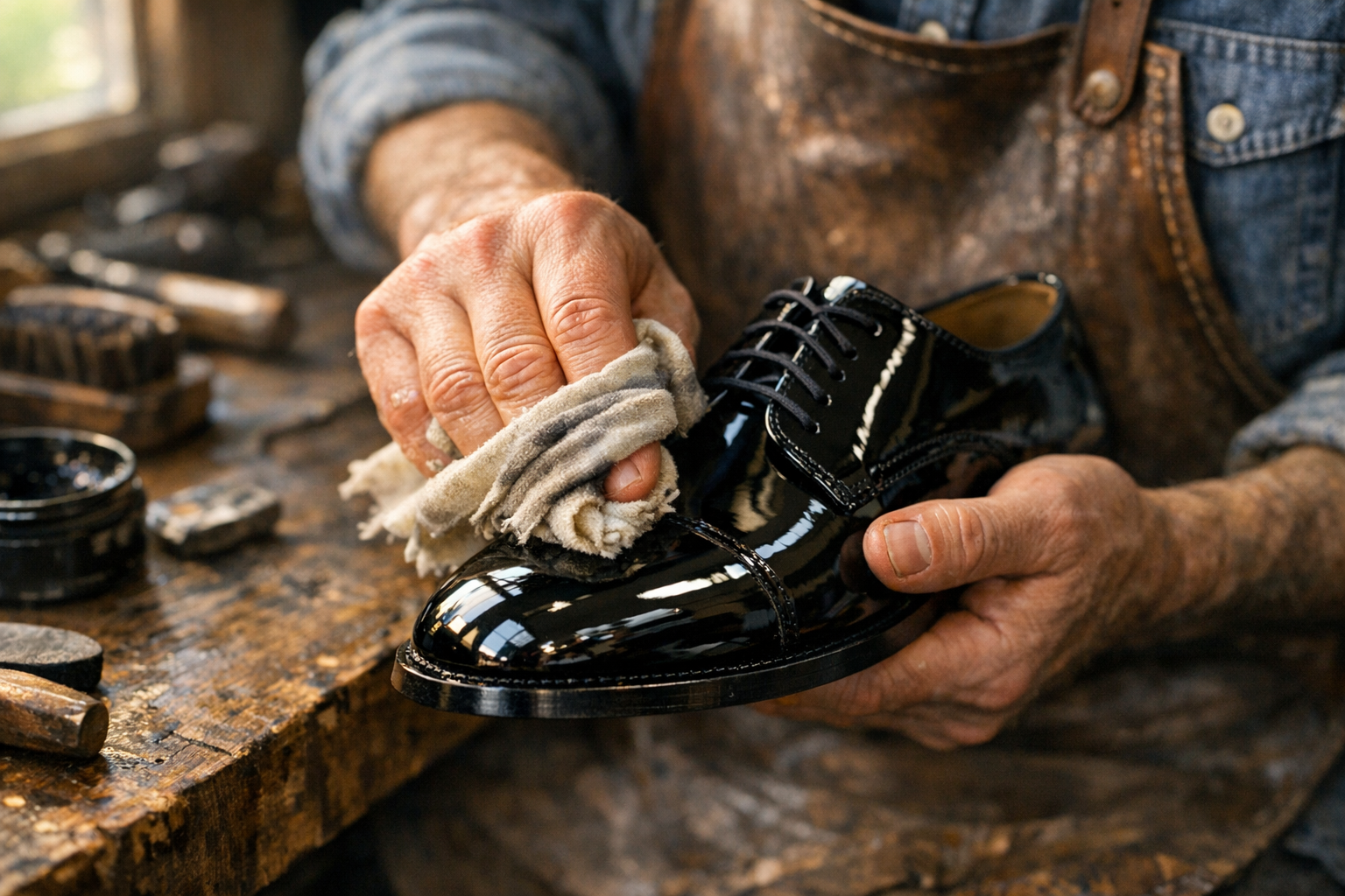 Comment entretenir et rénover des chaussures en cuir verni