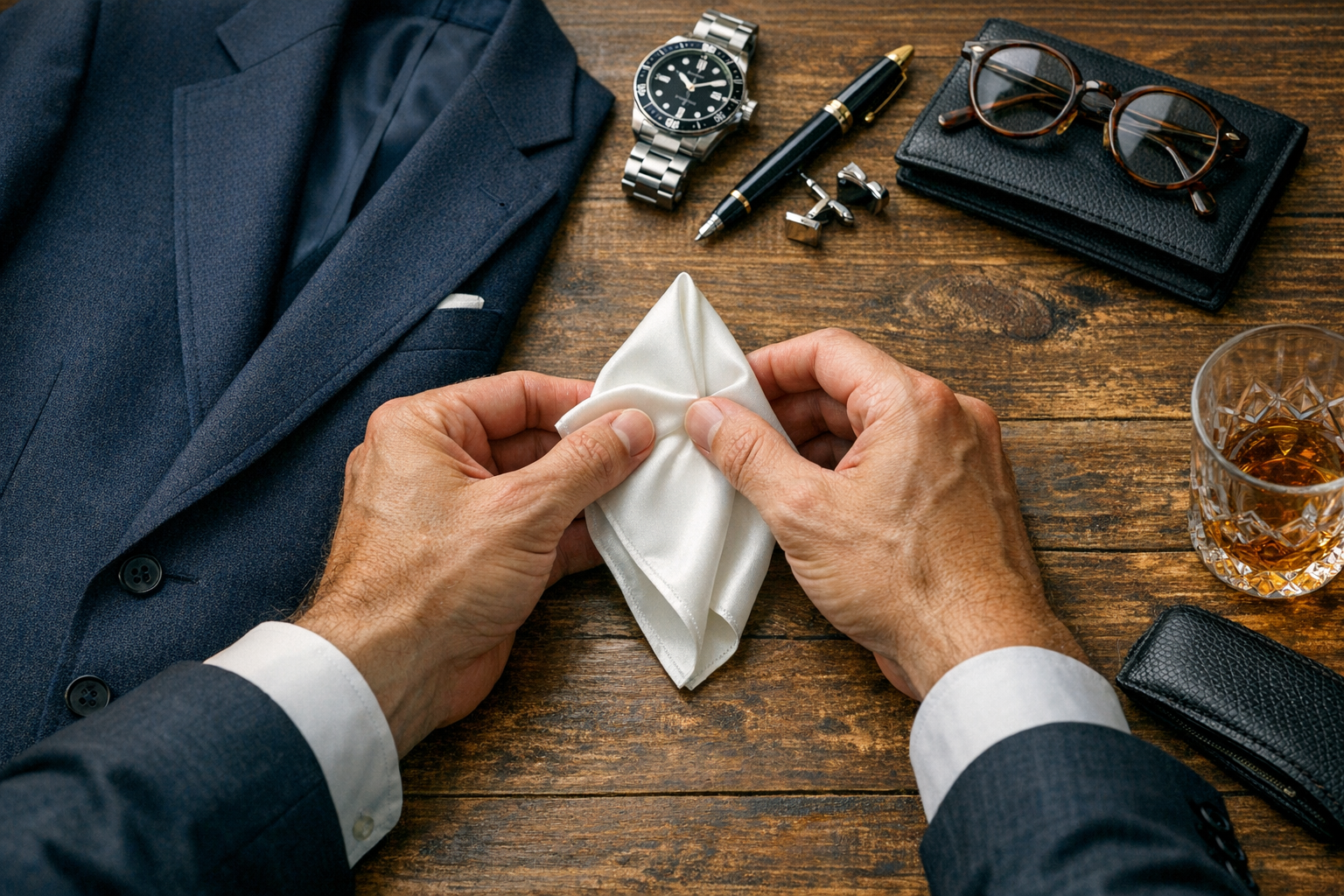 Comment plier une pochette de costume : conseils et pliages essentiels