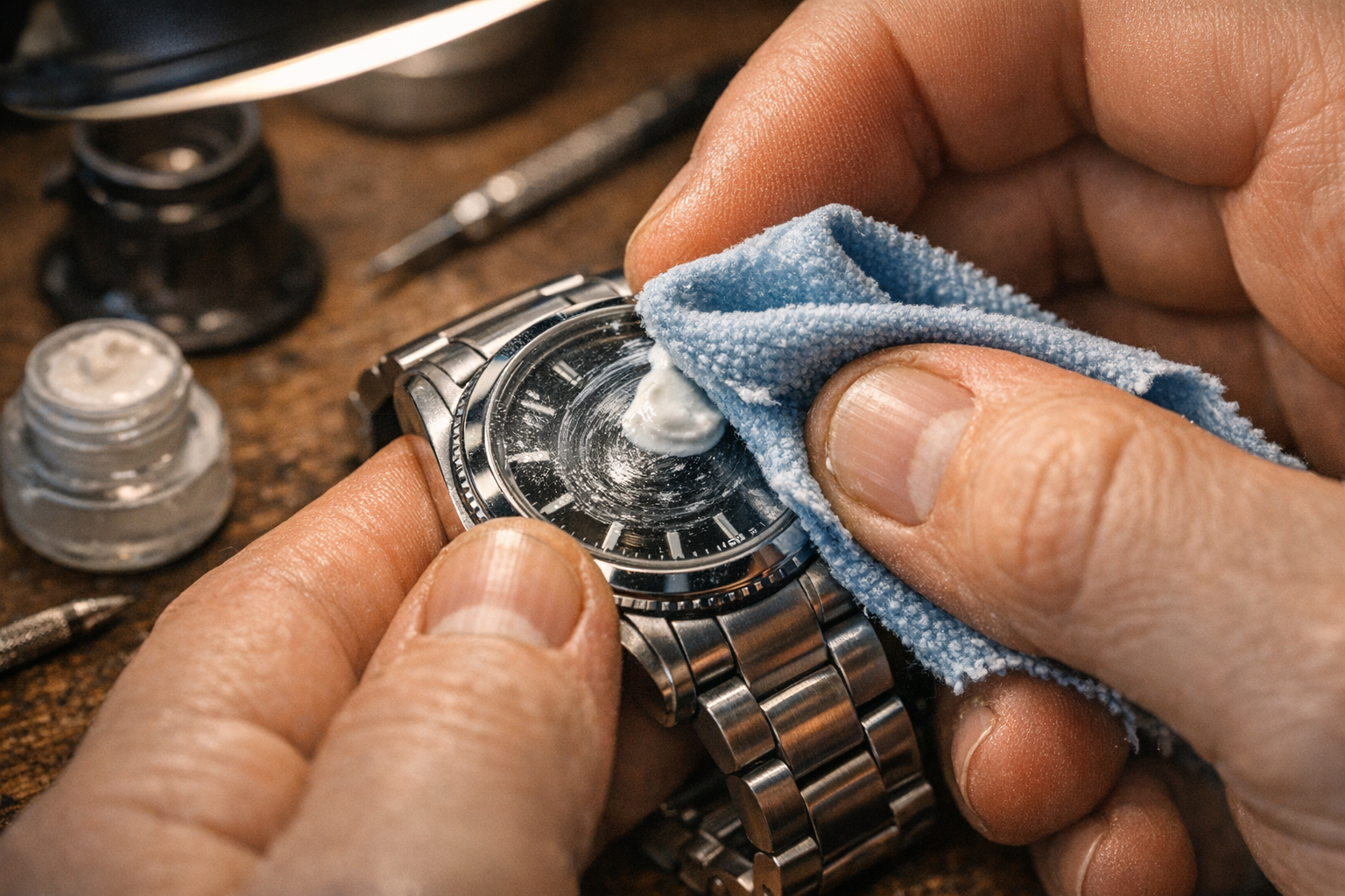 Comment polir un verre de montre et supprimer les rayures