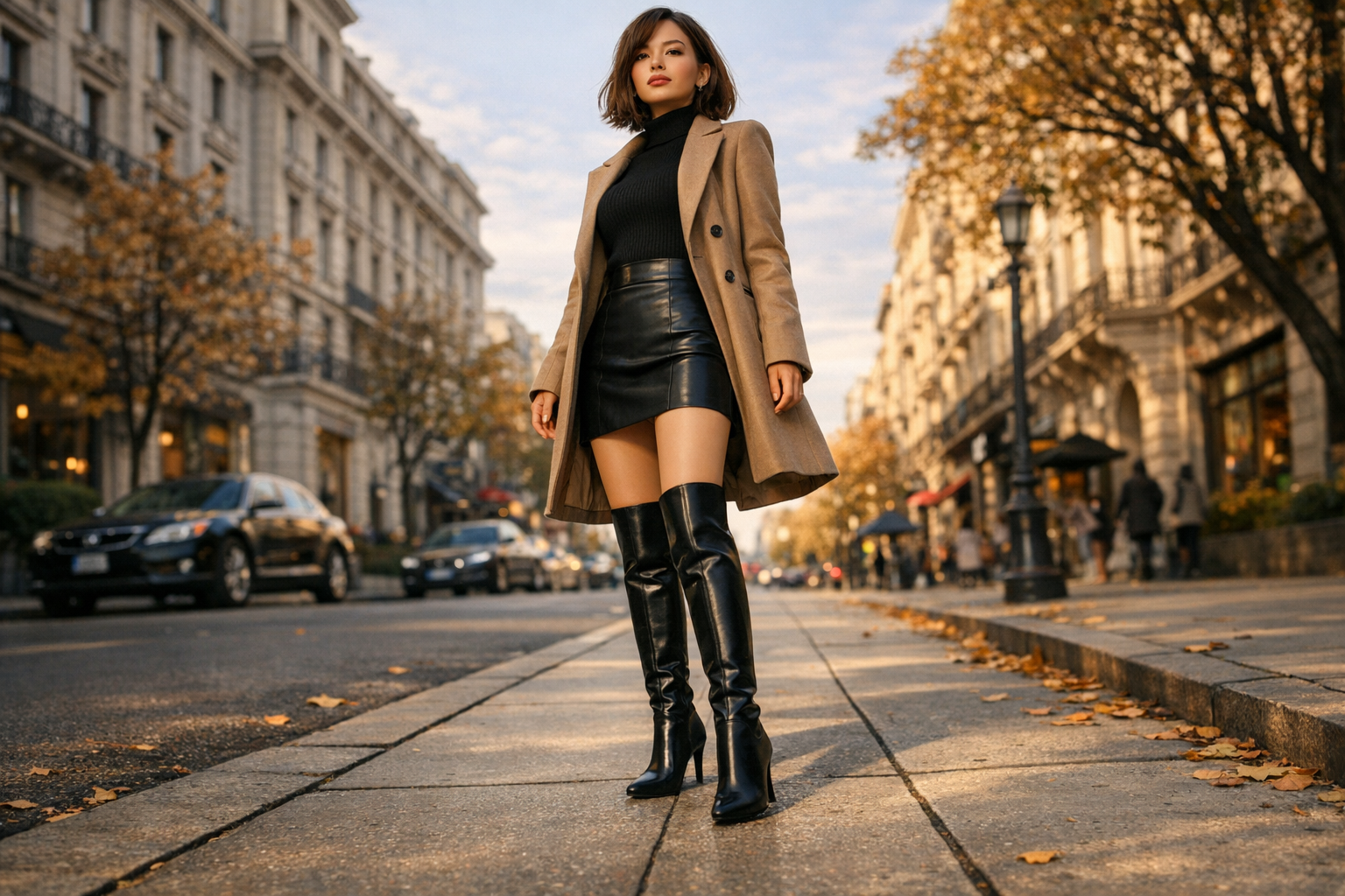 Comment porter des bottes hautes quand on est petite ?