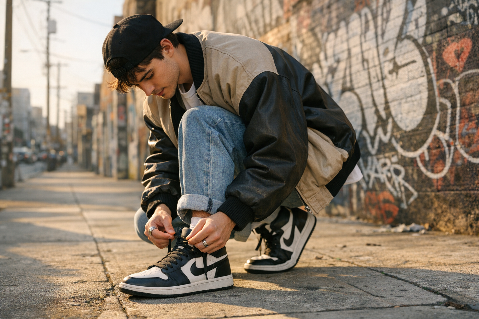 Comment porter des sneakers montantes ?