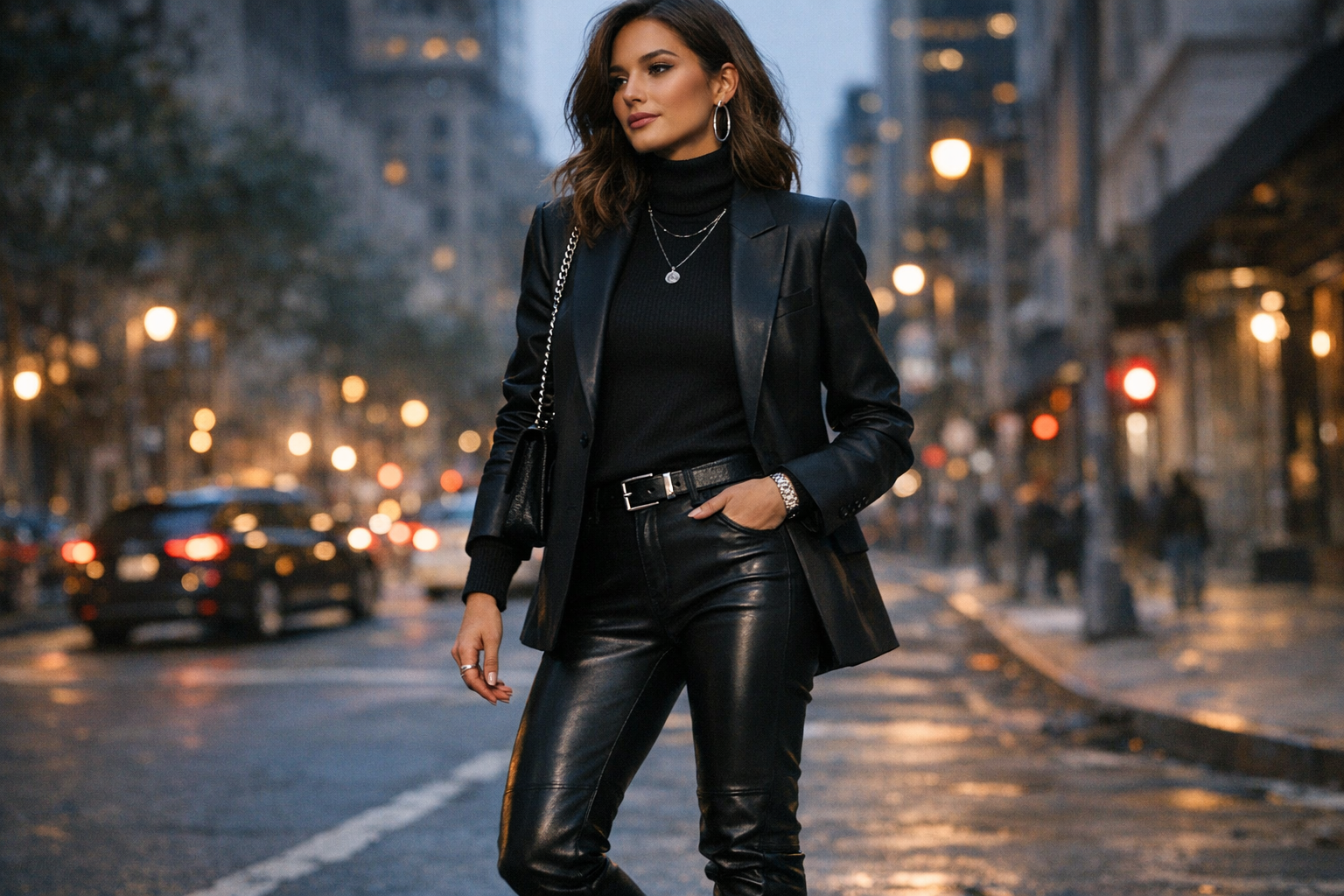 Comment porter le total look noir avec style