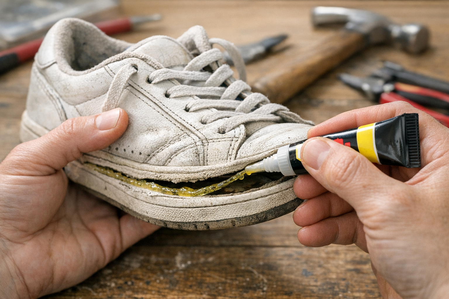 Comment recoller une semelle de chaussure ?