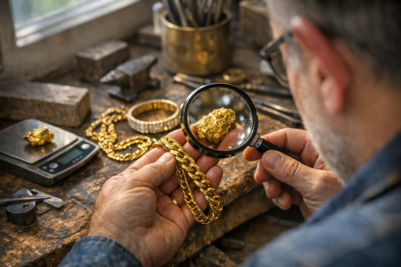 Comment reconnaître l’or à l’œil nu