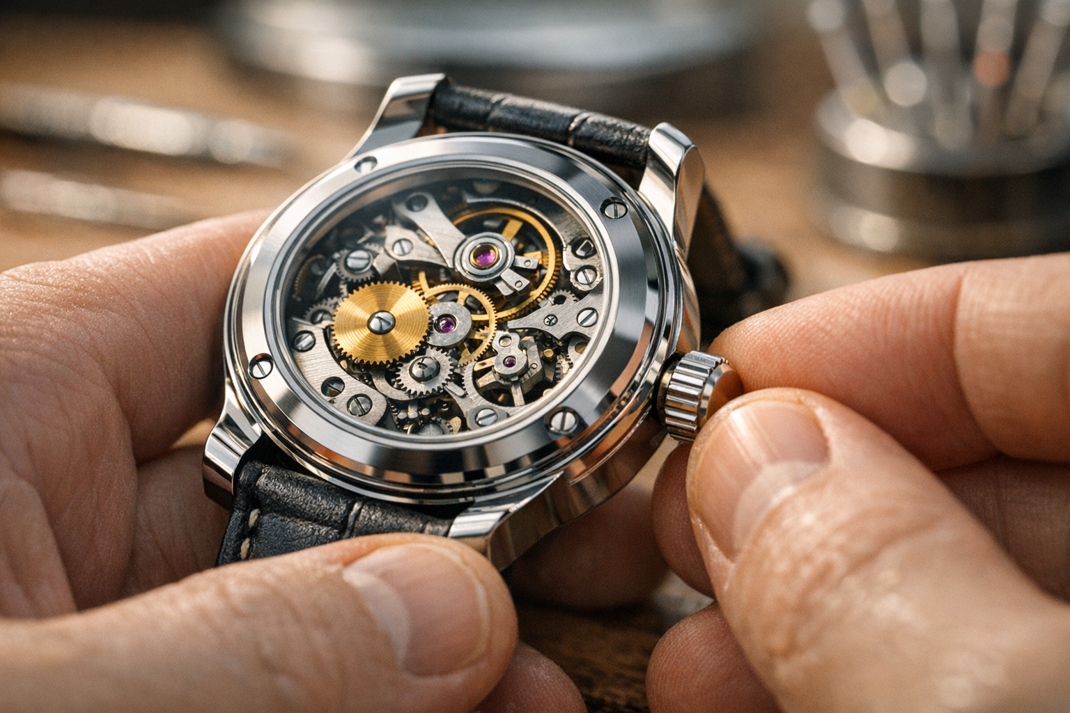 Comment remonter une montre automatique ?