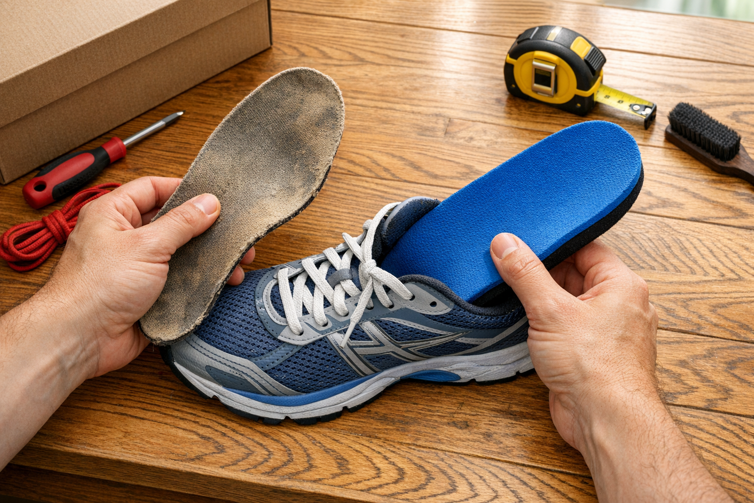 Comment remplacer une semelle intérieure pour plus de confort ?