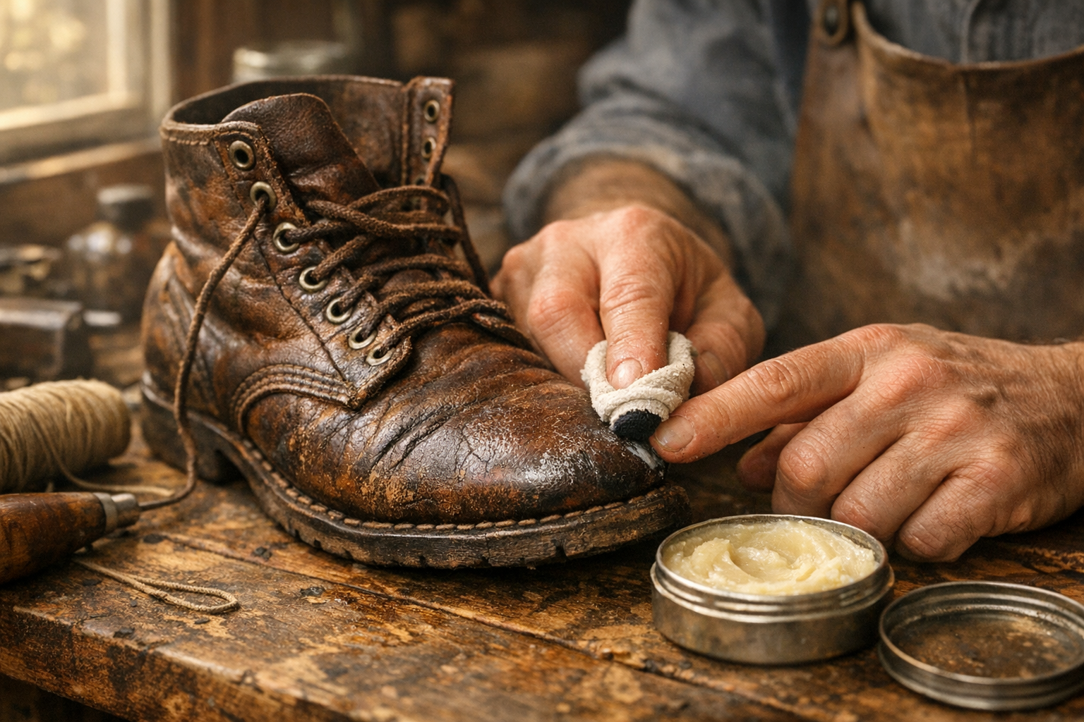 Comment réparer des bottes en cuir abîmées