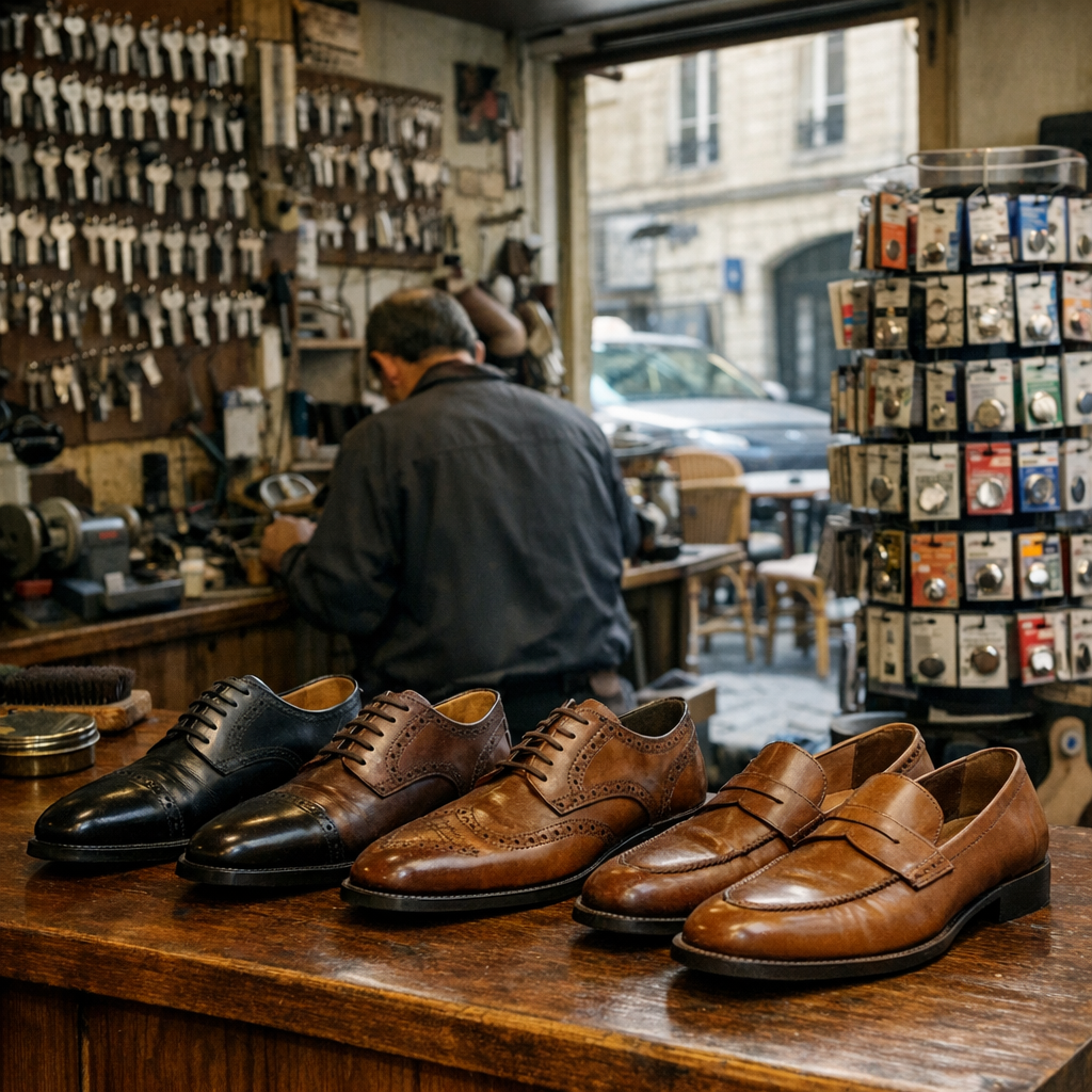 Cordonnier Caen : où réparer chaussures, clés et montres