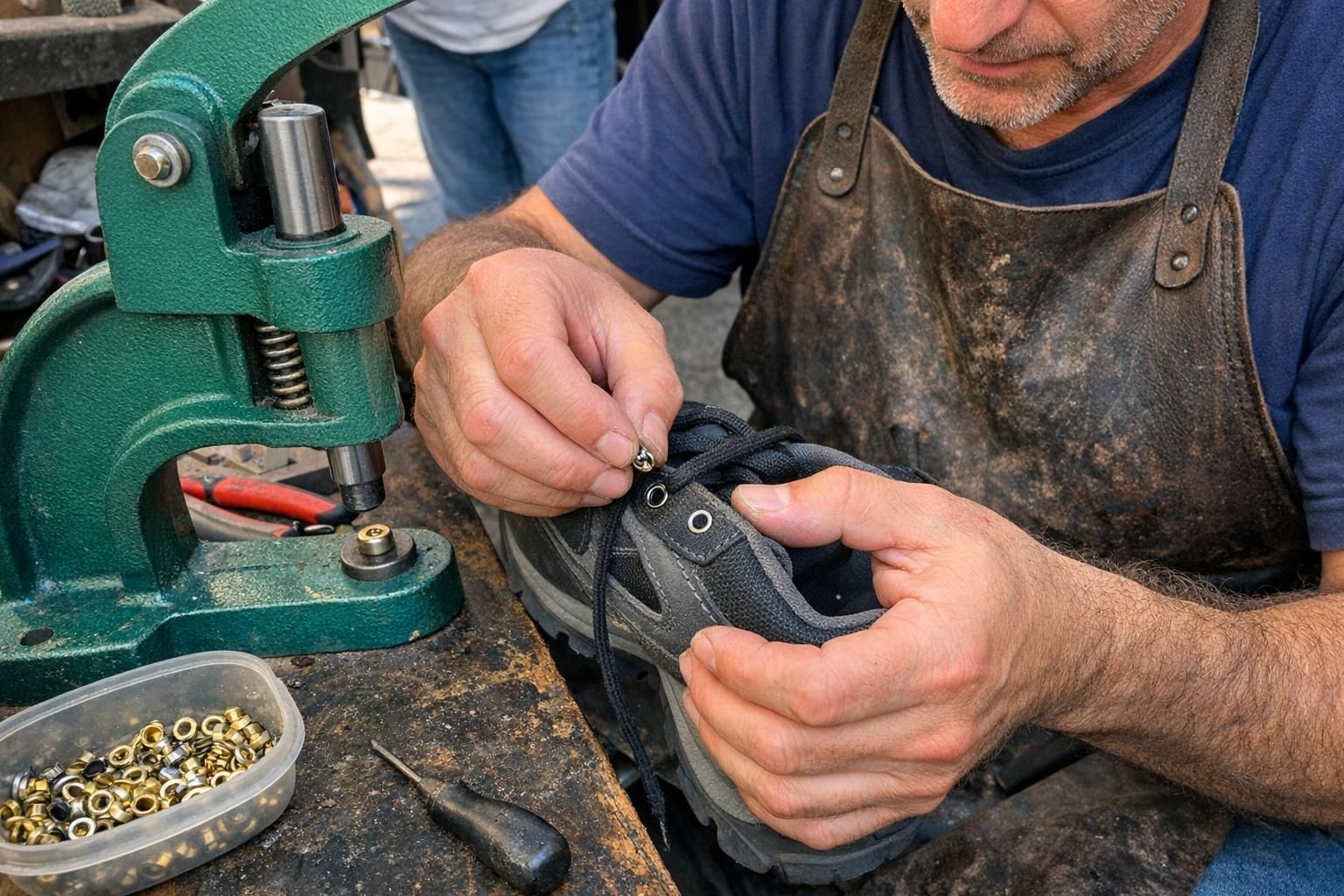 Œillets de chaussure arrachés comment réparer durablement
