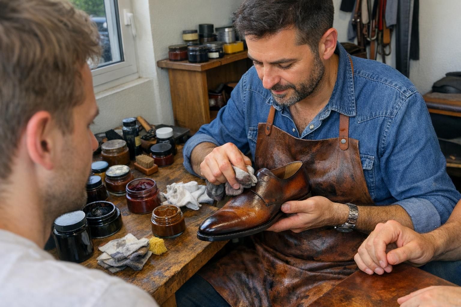 La patine sur chaussures en cuir c'est quoi, concrètement ?