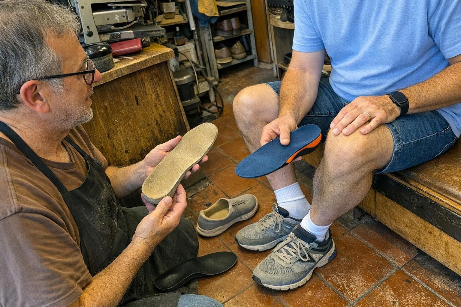 Pourquoi poser une talonnette ou une semelle de confort ne remplace pas une semelle orthopédique