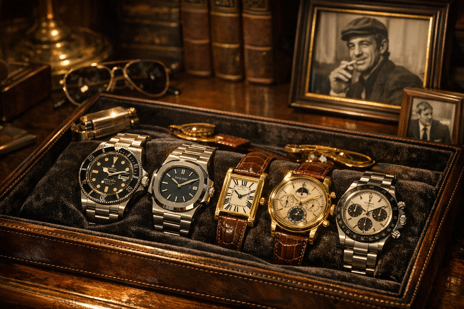 La Magnifique collection de montres de Jean-Paul Belmondo