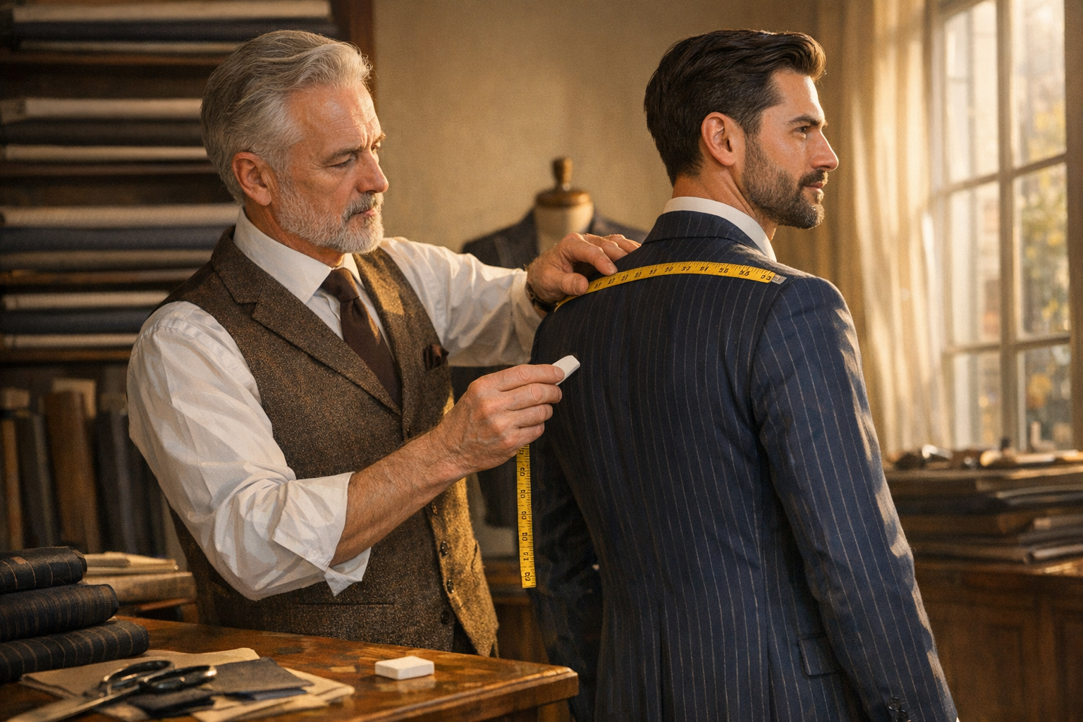 Le tailleur sur mesure, la solution stylée et pratique