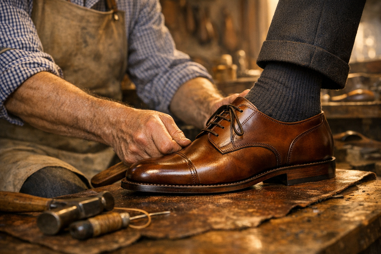 Les avantages d'avoir des chaussures sur mesure : confort, durabilité, esthétique