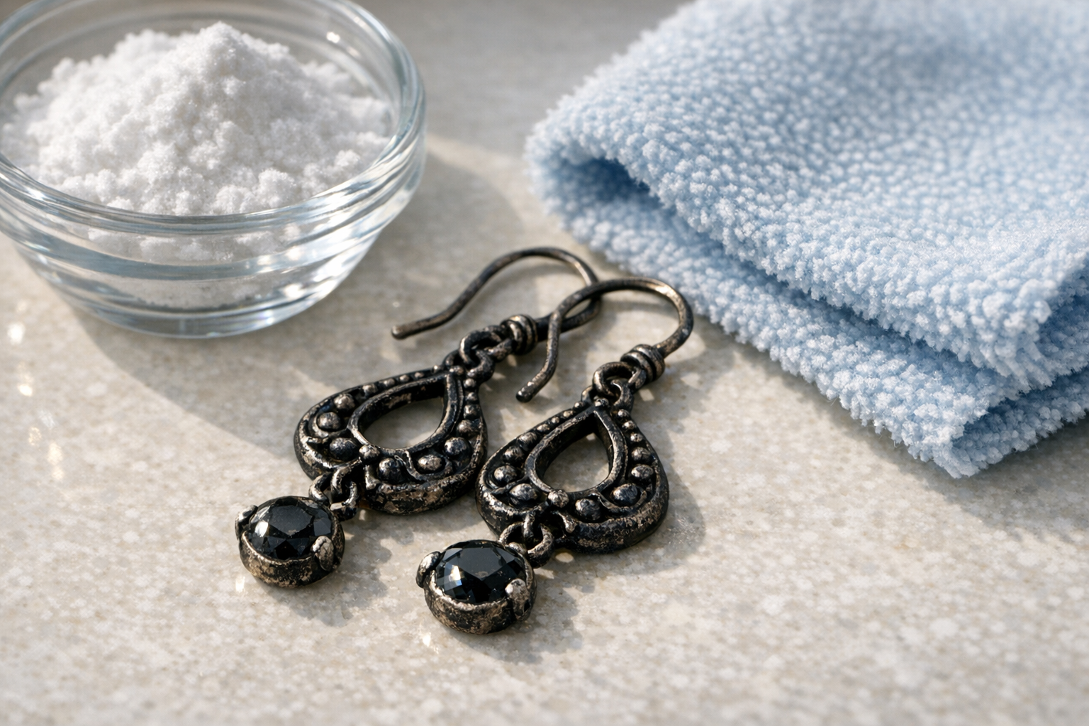 Les boucles d’oreilles qui noircissent : origine et solutions