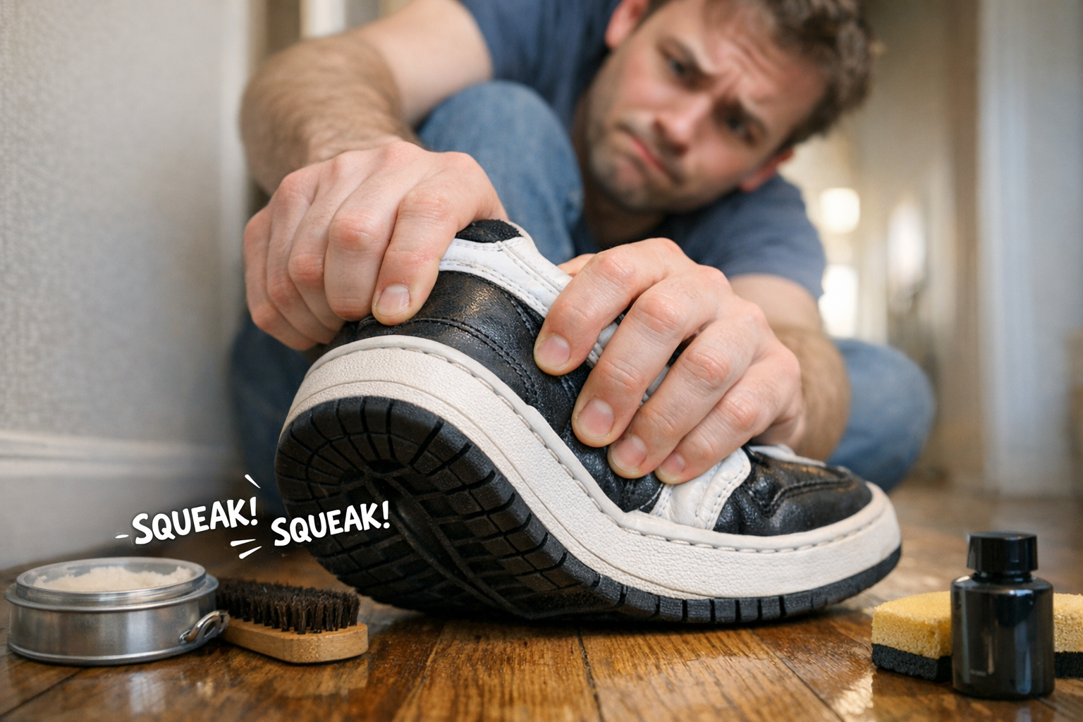 Mes chaussures couinent : que faire ?