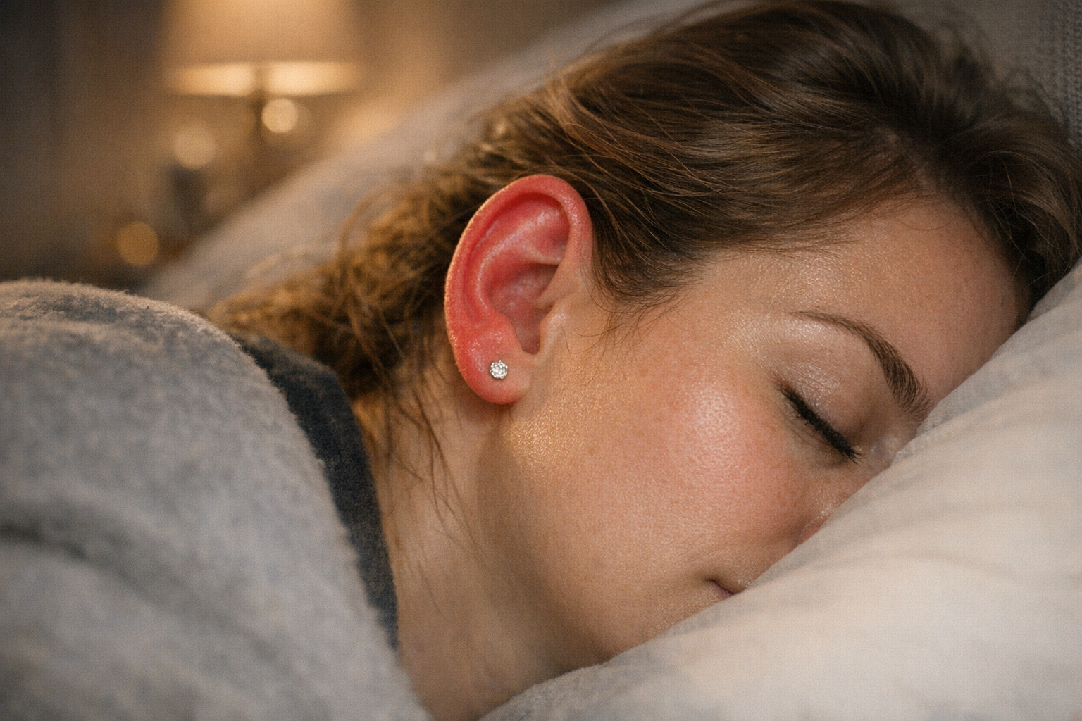 Peut-on dormir avec des boucles d’oreilles ? risques, solutions et conseils