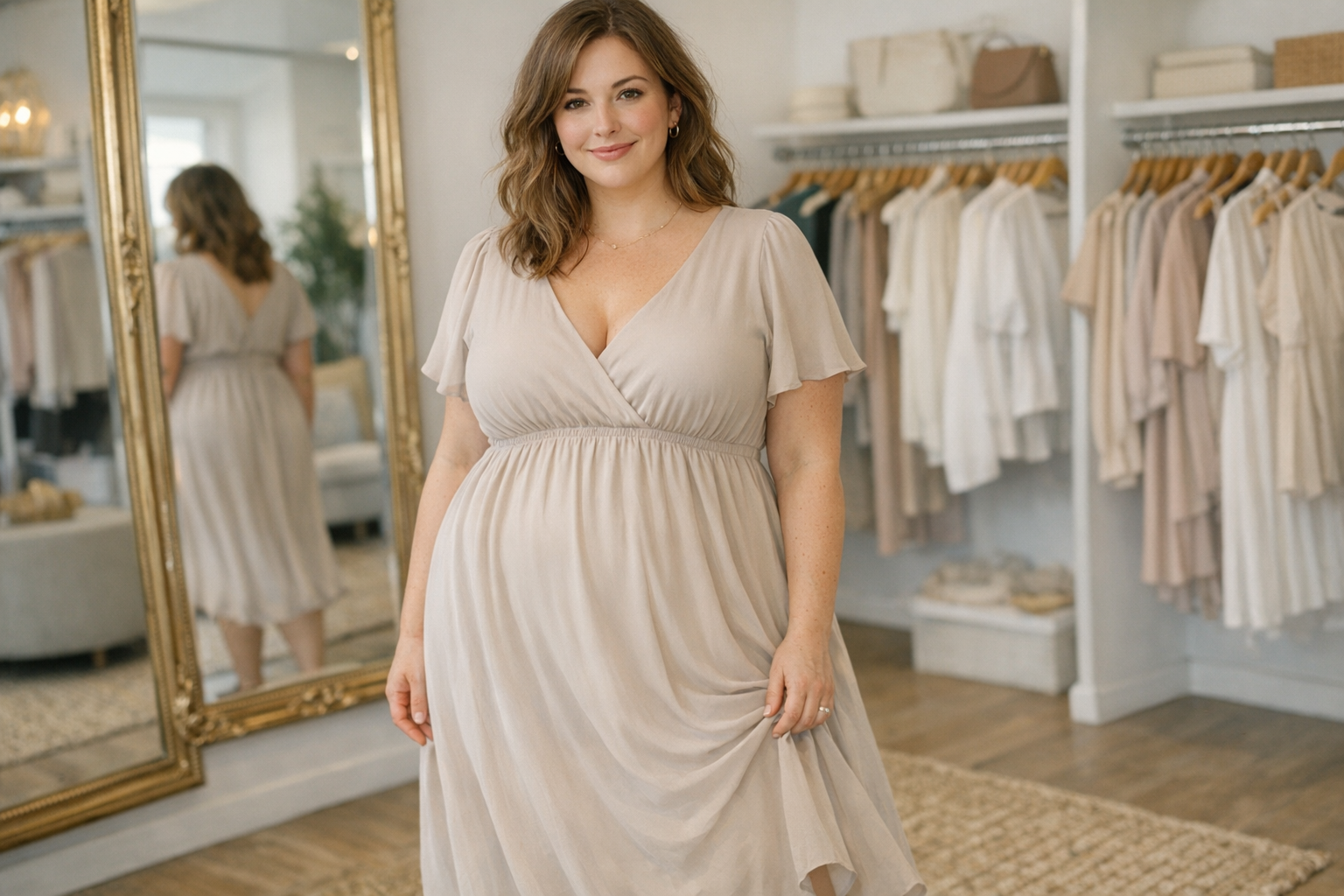 Quelle robe porter quand on a du ventre ?