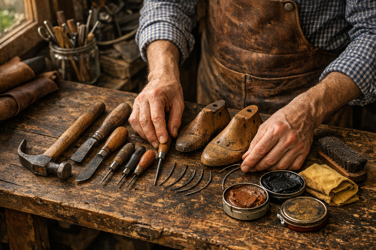 Quels sont les outils indispensables pour le cordonnier ?