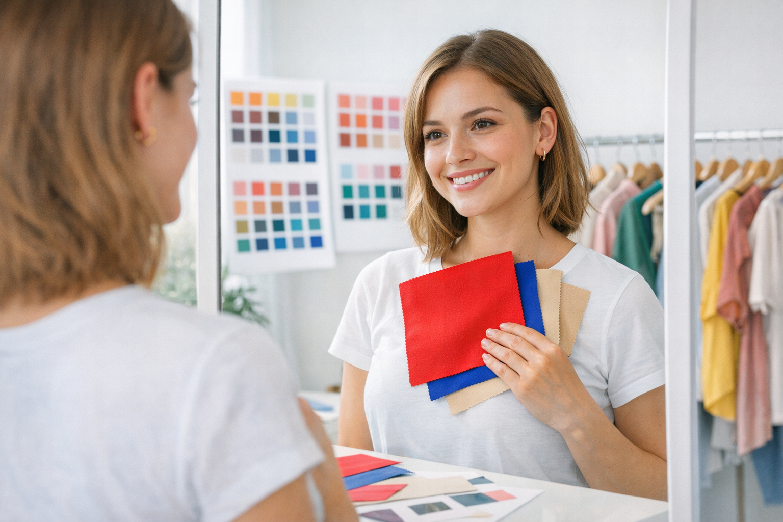 Test de colorimétrie : quelles couleurs de vêtements te vont vraiment ?
